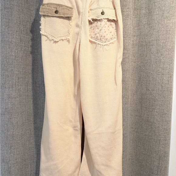 New POL Beige and Cream Patchwork waffle knit Set - Picture 5 of 5